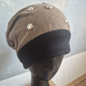 Czapka patchwork codzienna a1