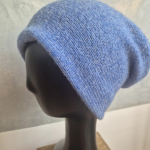 Czapka niebieska ciepla