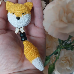 Breloczek do kluczy - lis