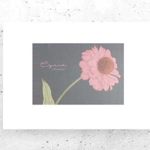 botaniczny plakat A4, rośliny plakat na ścianę, plakat z roślinami, vintage plakat A4, retro plakat z kwiatami, mały plakat do domu