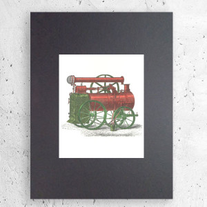 retro plakat A4, vintage plakat A4, maszyna plakat, pojazd plakat, retro obrazek A4, retro grafika na ścianę, ślub prezent, plakat do pokoju chłopca, vintage plakat do biura