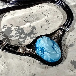 Helena - naszyjnik z żywicy