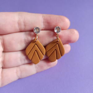 Kolczyki z gliny polimerowej