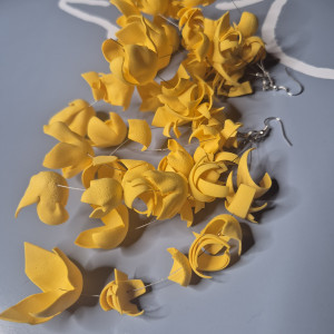 Kolczyki kwiaty leciutkie