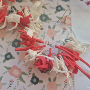 Kolczyki kibica koła leciutkie