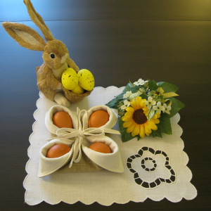 Wielkanocny koszyczek na jajka