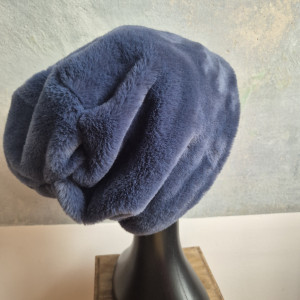 Futrzana  sztuczne futro czapka