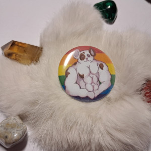 przypinka z flagą LGBT