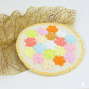 Łapka kuchenna materiałowa wełniana WIOSNA 1 szt.