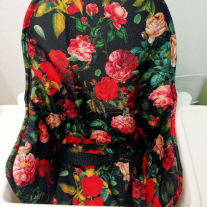 PODUSZKA, WKŁADKA DO KRZESEŁKA IKEA-ANTILOP/róże