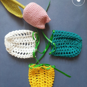 Szydełkowe koszulki na jajka