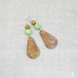 6004 duże, lekkie kolczyki