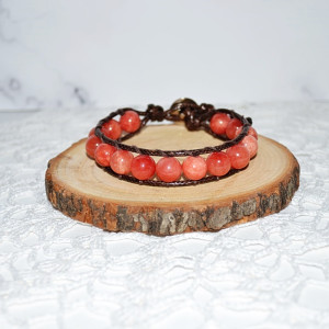 Bransoletka wrap howlit