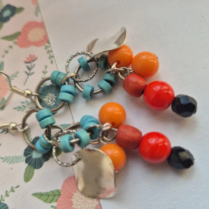 Kolczyki kolorowe lekkie