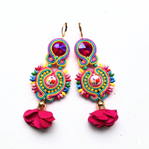 Sweet Rose kolczyki sutasz