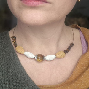 Naszyjnik boho kolorowy