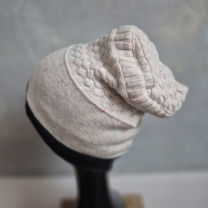 Czapka ciepla smerfetka