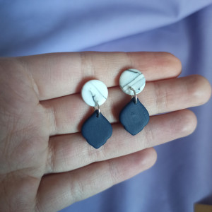 Kolczyki z gliny polimerowej