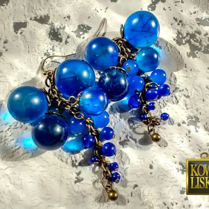 Soczyste - kolczyki z żywicy