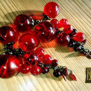 Soczyste - kolczyki z żywicy