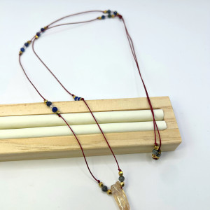 Naszyjnik z Kamieniami Talizman ochronny Królewski Imperial Aura