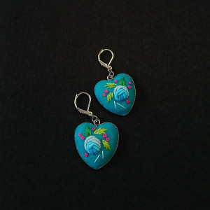 Ręcznie haftowane kolczyki  VIVIANA