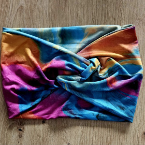 Opaska na włosy Kolorowa uciągliwa na co dzień i ćwiczeń