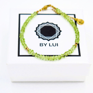 Zielona Bransoletka Oliwin BALI GREEN