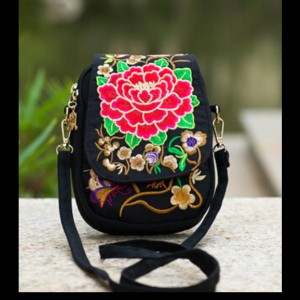 torebka damska haftowana etniczna orientalna folk