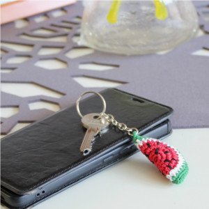 Brelok Arbuz na szydełku