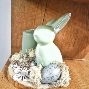 Ręcznie Wykonany Stroik Wielkanocny – Wiosenna Magia w Twoim Domu!