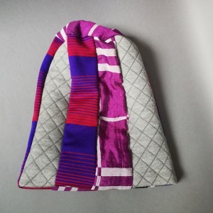 czapka patchworkowa ciepła zimowa