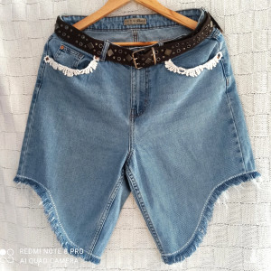 Spodnie jeans krótkie