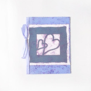 fioletowa kartka bez życzeń, love kartka, serduszka kartka, serce kartka, miłośc kartka, zaproszenie bez tekstu, podziekowanie, ślub kartka, rocznica kartka