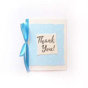 pastelowe podziękowania, dziękuję kartka, kartka thank you, niebieskie podziękowania, kartka z podziękowaniem, kartki podziękowania, podziękowanie karnety, pastelowe kartki