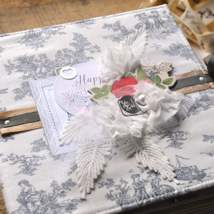 Album ślubny ze zdjęciami w stylu boho