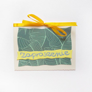 ogólne zaproszenia bez tekstu, boho zaproszenia, liście zaproszenia, uniwersalne zaproszenie, zaproszenia na różne okazje, nowoczesne zaproszenia puste