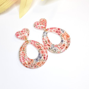 Kolczyki Letnie kwiaty