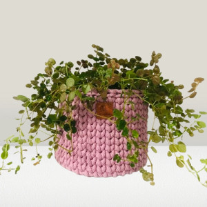 Kosz do przechowywania,koszyk ze sznurka bawełnianego 15x12cm.