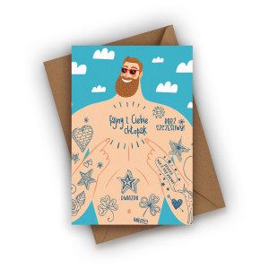 Kartka dla chłopaka - Fajny z Ciebie chłopak!