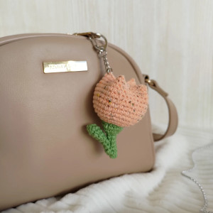 Brelok tulipanek, Brelok do kluczy, Brelok dla mamy