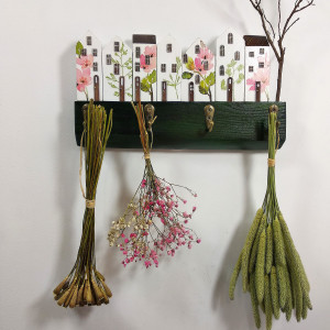 Kwiatowa uliczka. Wieszaczek do przedpokoju.