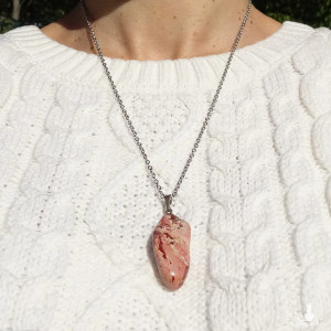 Wisiorek kamień Jaspis cielisty Kreatywność i fantazja