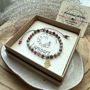 Bransoletka z jaspisem cestarkim