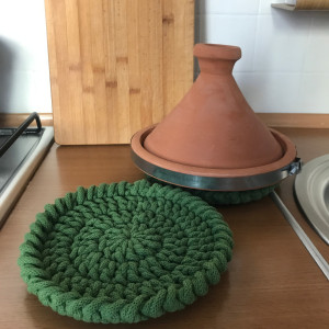 Podkładka pod kubek ,2szt., podkładka na stół okrągła 15cm .