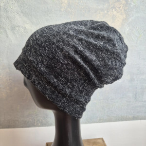 Czapka Grafitowa wiosenna uniwersalna