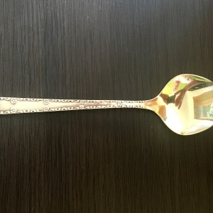 Stara rosyjska łyżeczka do cukiernicy