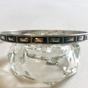 SREBRNA DAMSKA BRANSOLETKA RYTOSZTUKA 800 - VINTAGE