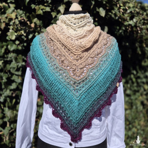 Chusta szydełkowa OPHIUCHUS