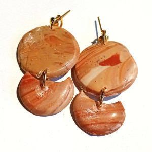 Kolczyki „Jowisz” – Ręcznie Wykonane